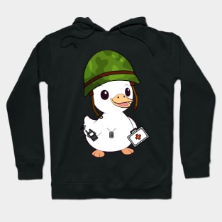 First aid military duck Hoodie